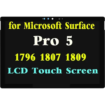 TESTED For Microsoft Surface Pro 6 1807 LCD Display Touch Screen Digitizer Assembly For Surface Pro5