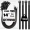 14 inch Zip Ties Heavy Duty 20 PCS,175 LBS Ultra Strong Plastic Wire Ties, Large Cable Ties xtra