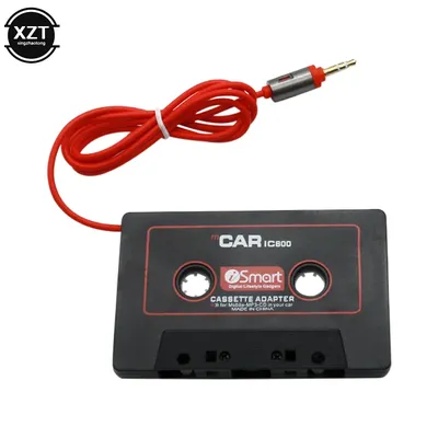1PC Car Audio Cassette Tape Adapter MP3 MP4 Player Converter 3.5mm Jack Plug For Phone AUX Cable Car