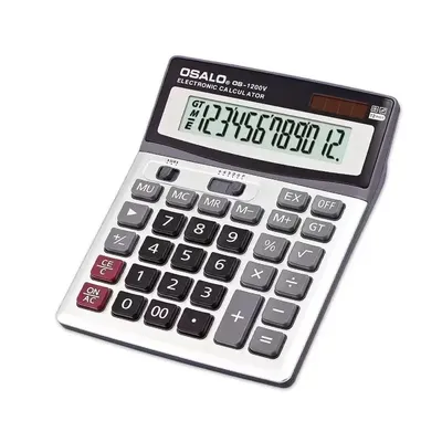 Portable Small Desktop Office FinanciaCalculator 8-digit Electronic Calculator WithSound Learning