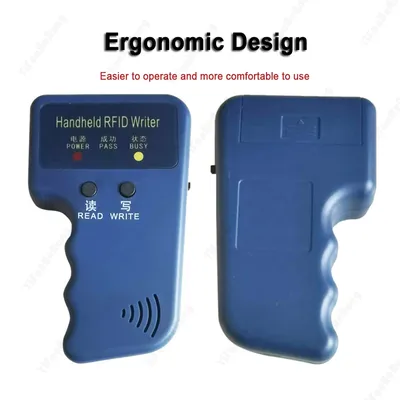 Portable Handheld 125KHz EM4100 RFID Copier Writer Duplicator Programmer Reader + EM4305 T5577