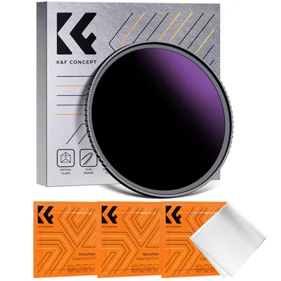 K&F Concept ND100000 ND1000000 Lens Filter For Total Solar Eclipse Celestial Event Photography 67mm