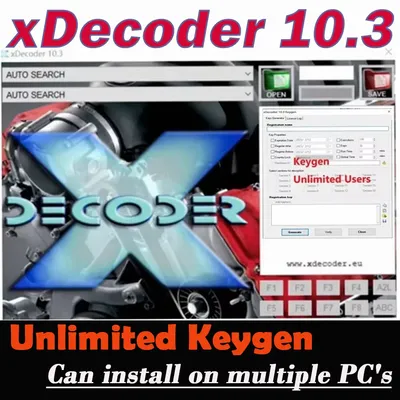 2024 New XDecoder 10.3 with Unlimited Keygen DTC Remover DTC OFF Delete Software Disable Error off