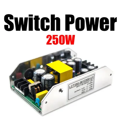 250W Tube Amplifier Switching power supply 300V 0.6A / 12.6V 4A / 6.3V 4A AC 220V 110V Audio switch