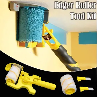 New Profesional Wall Paint Roller Set Multifunctional Clean-cut Edger Painting Rolling Brush for