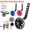 Kids Bike Training Wheels Bike Flash Mute Wheel Bicycle Stabiliser Mounted Kit for 12/14/ 16/18/ 20