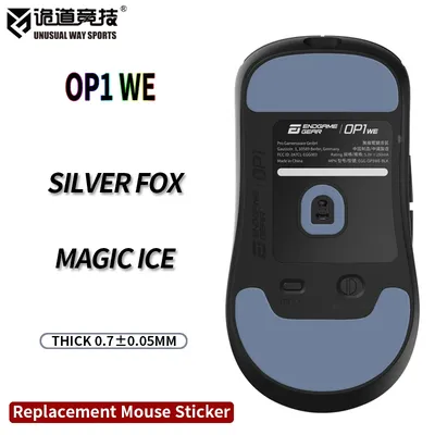 UnusualWaySports Mouse Skates Feet ENDGAME GEAR OP1 WE 8K Cambered Surface PTFE Anti Collapse Magic