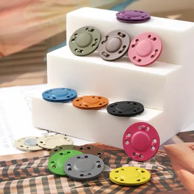 5Pairs Magnetic Clothing Invisible Magnet Buttons Sewing Supplies for Jacket Coat Cardigan Bag Handmade DIY Sewing Snap supplies