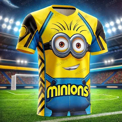 2024 Minions 7 Special Edition Football Jersey Breathable Quick Drying Sport Top Soccer Jersey