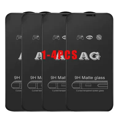 1-4Pcs Matte Screen Protector For Samsung A15 5G A14 A13 A12 A25 A24 A23 A22 A05 A05s A04s A03s A02s A21s A20 A10 Tempered Glass