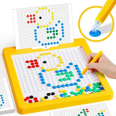Magnetic Drawing Board Toys for Kids Montessori Educational Sensory Toys Magnet Doodle Board with