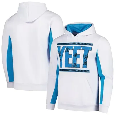 2024 Oversize Men's White Jey Use Chenille Yeet Pullover Hoodie Fashion Boxing Men's Spring and