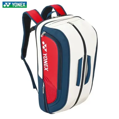 YONEX High Quality Badminton Racket Sports Backpack Leather Tennis Shoulder Bag 4-6 Pieces Racket