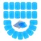50/100pcs Trainer Abdominal Gel Stickers Fitness Hydrogel Electrode Pad For Muscle Stimulator ABS Trainer Body Massager