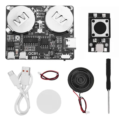 Recordable Sound Module 8M MP3 WAV Button Control Music Voice Player Programmable Board with Speaker