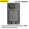 NITECORE UL109 Digital Dual Slot USB Travel Camera Charger For Leica BP-DC15-E Panasonic DMW-BLE9