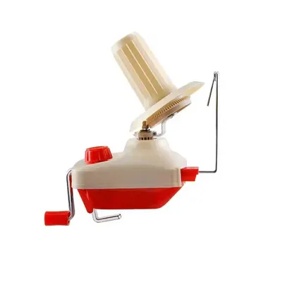 Fenrry Hand Operated Yarn Winder Fiber Wool Manual Handheld Winder Machine String Ball Portable for