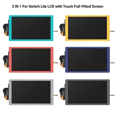 NEW 2IN1 for Nintend Switch Lite Original LCD Display with Touch Screen Full Fitted Assembly
