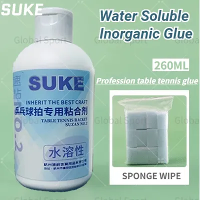 SUKE Table Tennis Booster 260ML Water Booster for Table Tennis Racket Ping Pong Bat ITTF Approved Professional Accessories
