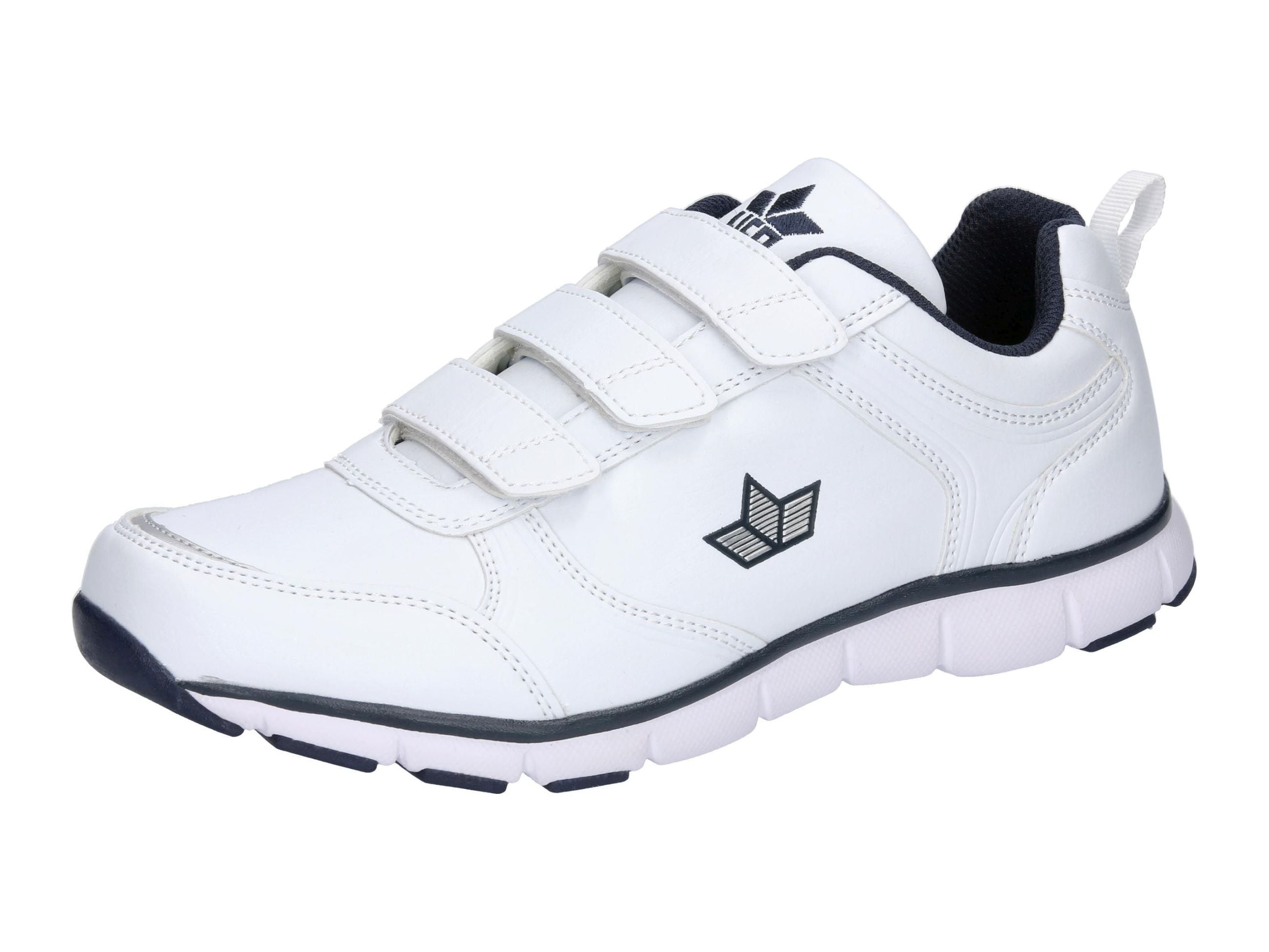 Laufschuh LICO "Joggingschuh Lionel V", Herren, Gr. 39, weiß, Synthetik, Schuhe Laufschuh