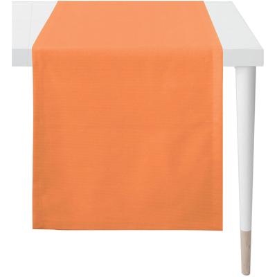 Tischläufer APELT "3800", orange, B:140cm L:48cm, Baumwolle, Polyester, Tischdecken Image