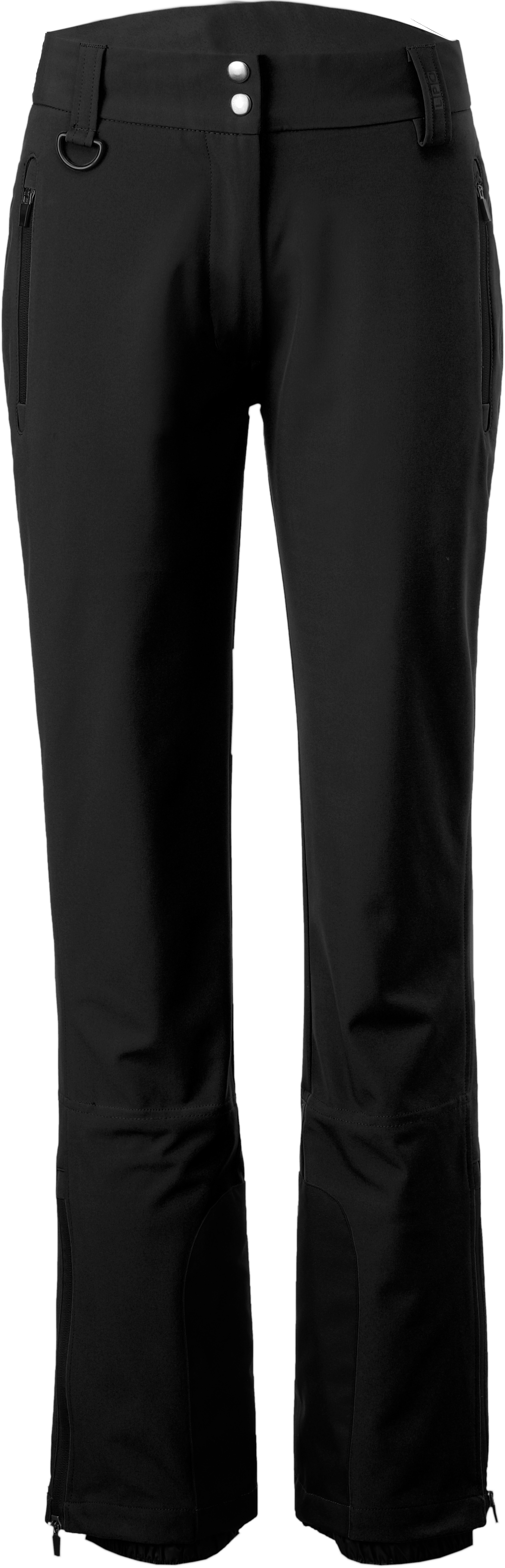 Schneehose DEPROC ACTIVE "STONECREST V NEW WOMEN", Damen, Gr. 22, Normalgrößen, schwarz, 96% Polyester; 4% Elastan, Hosen Schneehose, auch in Großen Größen erhältlich