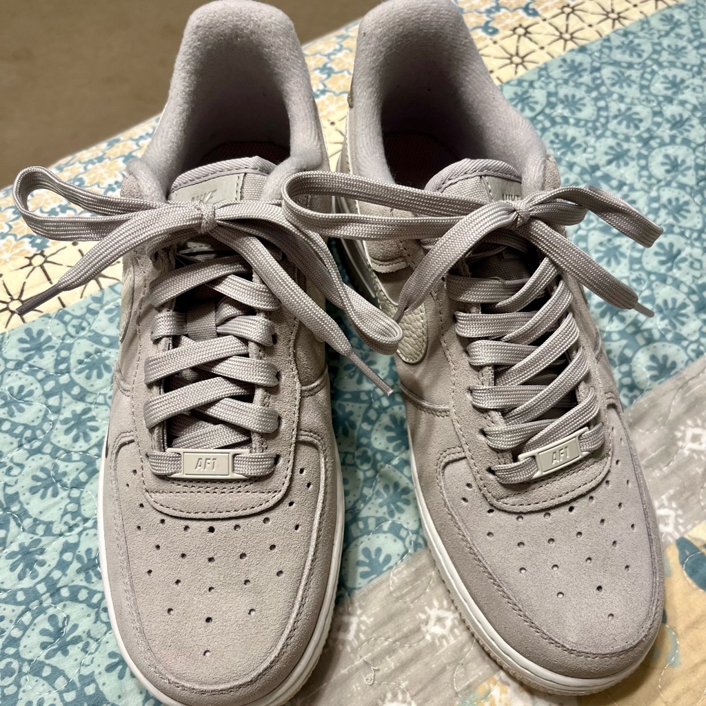 Nike Shoes | Women’s Nike Air Force Ones Size 8.5 And Women’s Nike Gamma Force Shoes Size 8. | Color: Tan/White | Size: 8.5