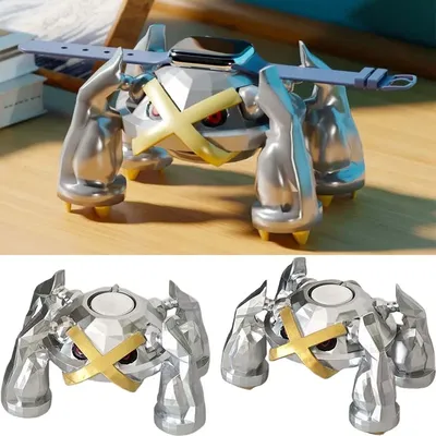 Pokemon Metagross Uhr Ladeständer für Iwatch Serie 9 8 7 6 5 SE 4 3 2 Ladegerät Dock Station Harz Halterung Tischdekoration Image