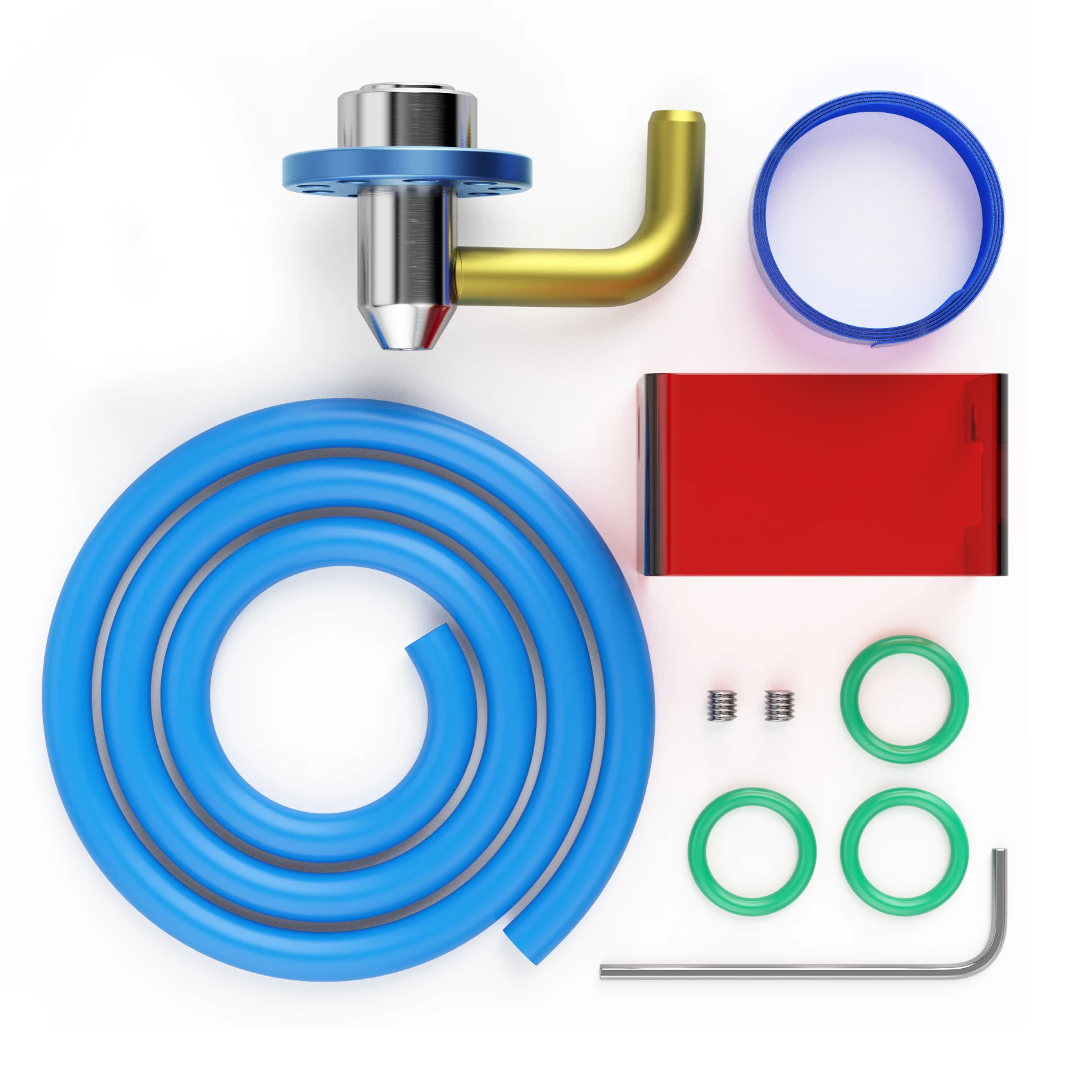 SCULPFUN S9 Air Assist Düsensatz, Hochgeschwindigkeits-Air Assist-Graveurzubehör mit Vollmetallstruktur Image