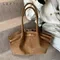 LEFTSIDE – grands sacs fourre-tout en cuir Nubuck pour femmes, sac à bandoulière pour dames, nouvelle mode coréenne Y2K rétro, sacs à main et bourses, hiver 2024