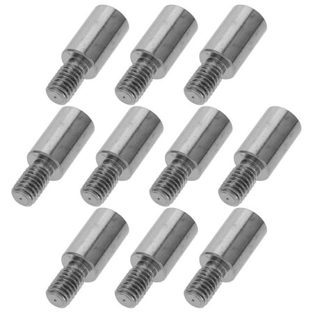 Voiceine 10pcs Joystick Handle Extension Kit 1.5cm Joystick Shaft Extender for DIY Joystick Upgrade for Gaming Consoles Joystick Control Rod Enhancer for Players