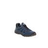 Wanderschuh JACK WOLFSKIN "WOODLAND 2 TEXAPORE LOW M", Gr. 46, blau (night blau), Synthetik, Textil, sportlich, Schuhe, wasserdicht, Trekkingschuh