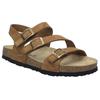 Sandale JOSEF SEIBEL "Hermine 16", Damen, Gr. 39, braun (camelfarben), Leder, klassisch, Schuhe, Plateau, Sommerschuh, Trekkingsandale mit ergonomischem Fußbett