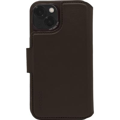 DECODED Smartphone-Hülle "Leather Detachable Wallet iPhone 14 Plus", braun, iPhone 14 Plus, Hüllen