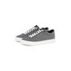 Sneaker TOMMY HILFIGER "TH HI VULC LOW CORE CHAMBRAY", Herren, Gr. 44, grau (anthrazit), Textil, meliert, sportlich, Schuhe, Freizeitschuh, Halbschuh, Schnürer in melierter Optik