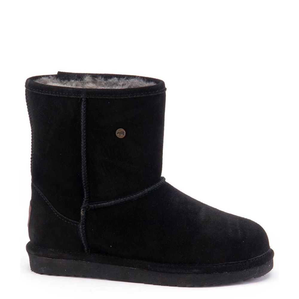 Warmbat Kangaroo Suede Schwarz EU 37