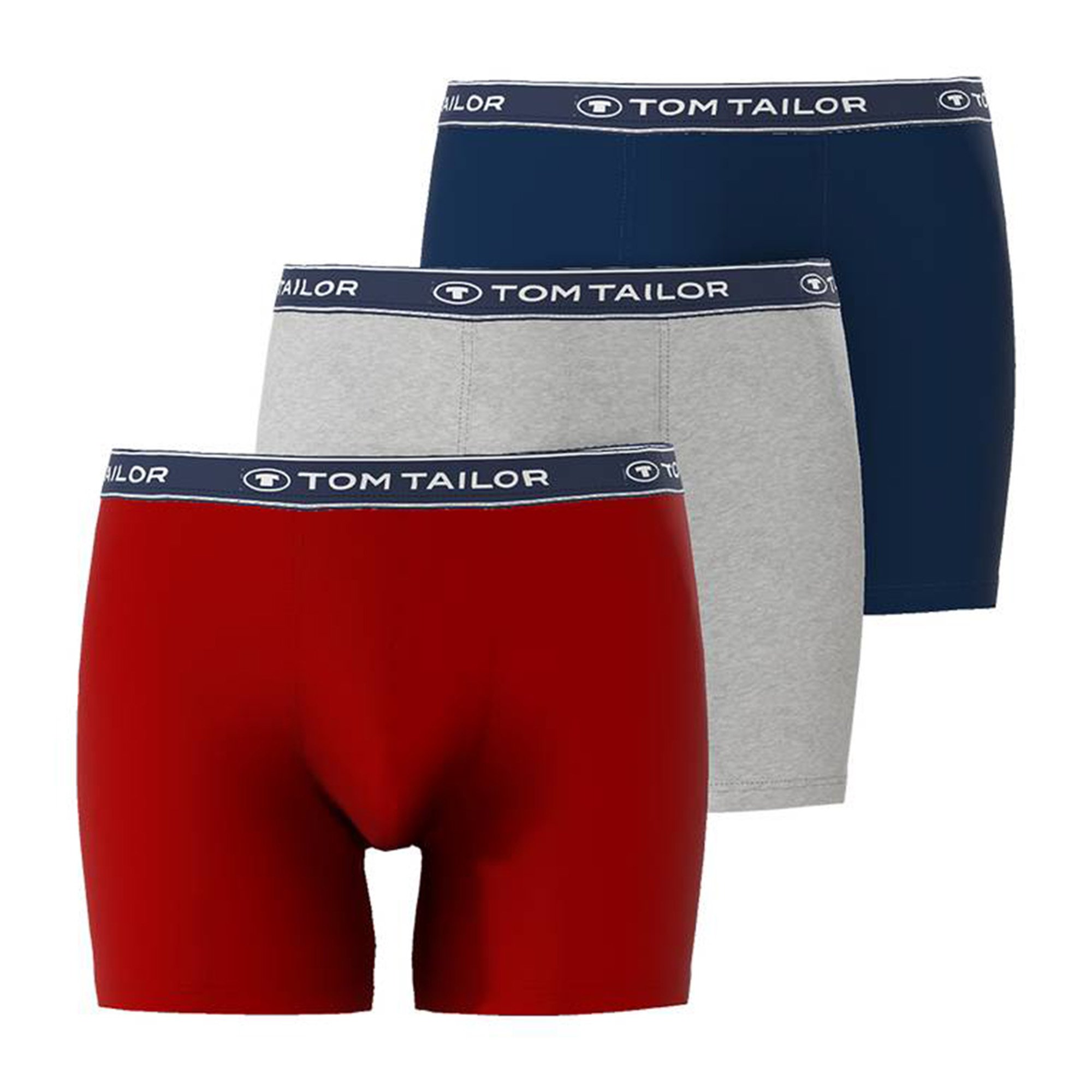 Tom Tailor Long Pants 3Er Pack Boxershort Image