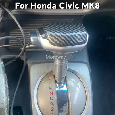 Carbon Fiber Paint shift knob gear stick auto shifter For Honda Civic mk8 Gen 8 MK9 9th gen 2008