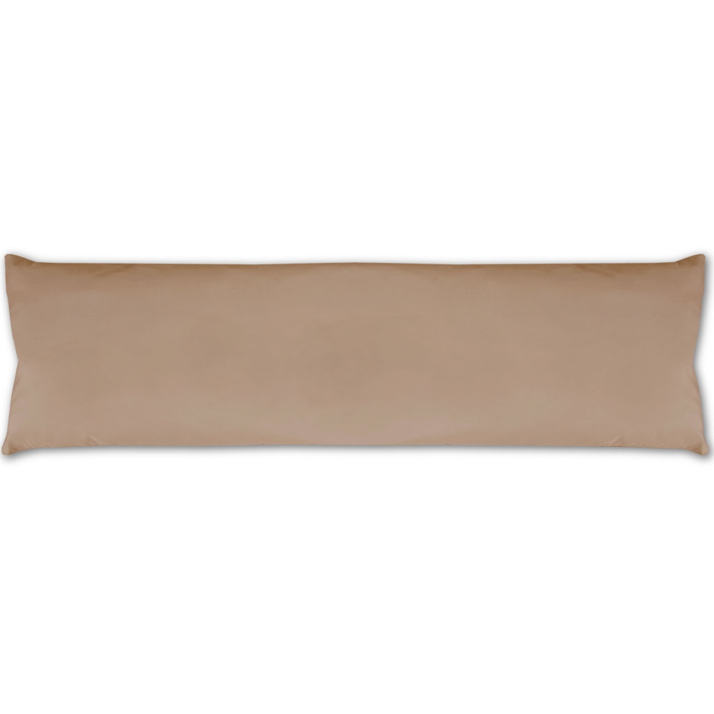 Bestlivings Seitenschläfer Kissenhülle ca. 40x140cm sandgrau - beigegrau