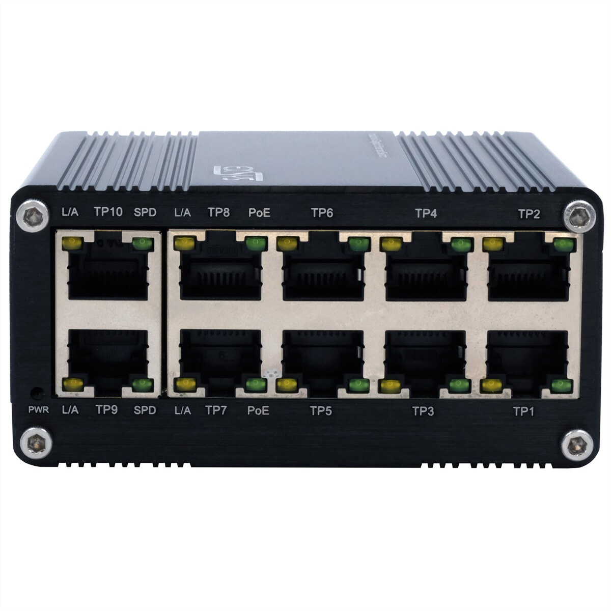 EXSYS EX-62025PoE 10-Port Industrial PoE Switch mini, unmanaged Image