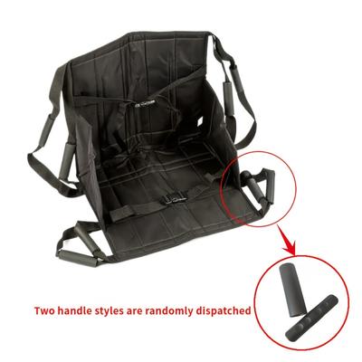 TEMU Wheelchair Transfer Pad With 6 Handles - Reusable, Durable Board For Elderly - Secure Non-slip Straps Image