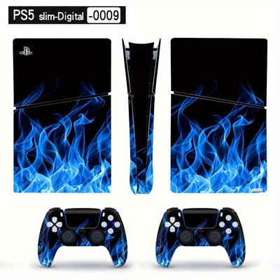 TEMU Sticker Decal Skin For Playstation 5 Slim Console Digital And 2 Slim Gamepad