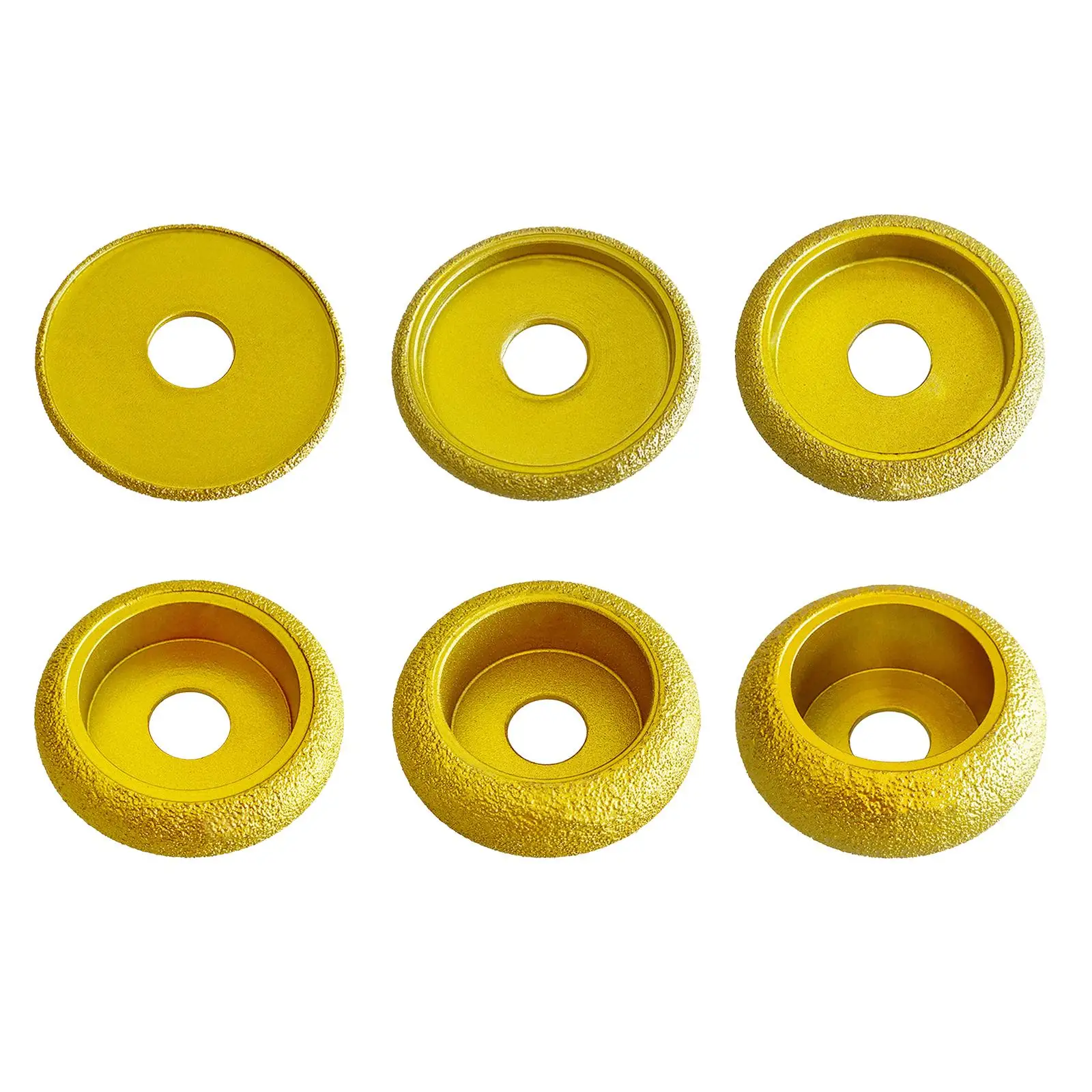 Schleif scheibe trocken vakuum gelöteter Schleif kopf Fasen werkzeug für Winkels chl eifer Zubehör Marmor fliesen Glas Porzellan Image