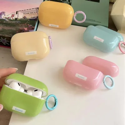 Sommer reine Farbe Headset Fall für Apple Airpods 2 1 2. 3 Ladebox Fundas für Airpod Pro 5 Farben in Image