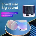 Mini altoparlante Bluetooth Altoparlante wireless Crepa LED Scheda SD Subwoofer USB Colonna sonora musicale MP3 portatile per PC Telefono cellulare