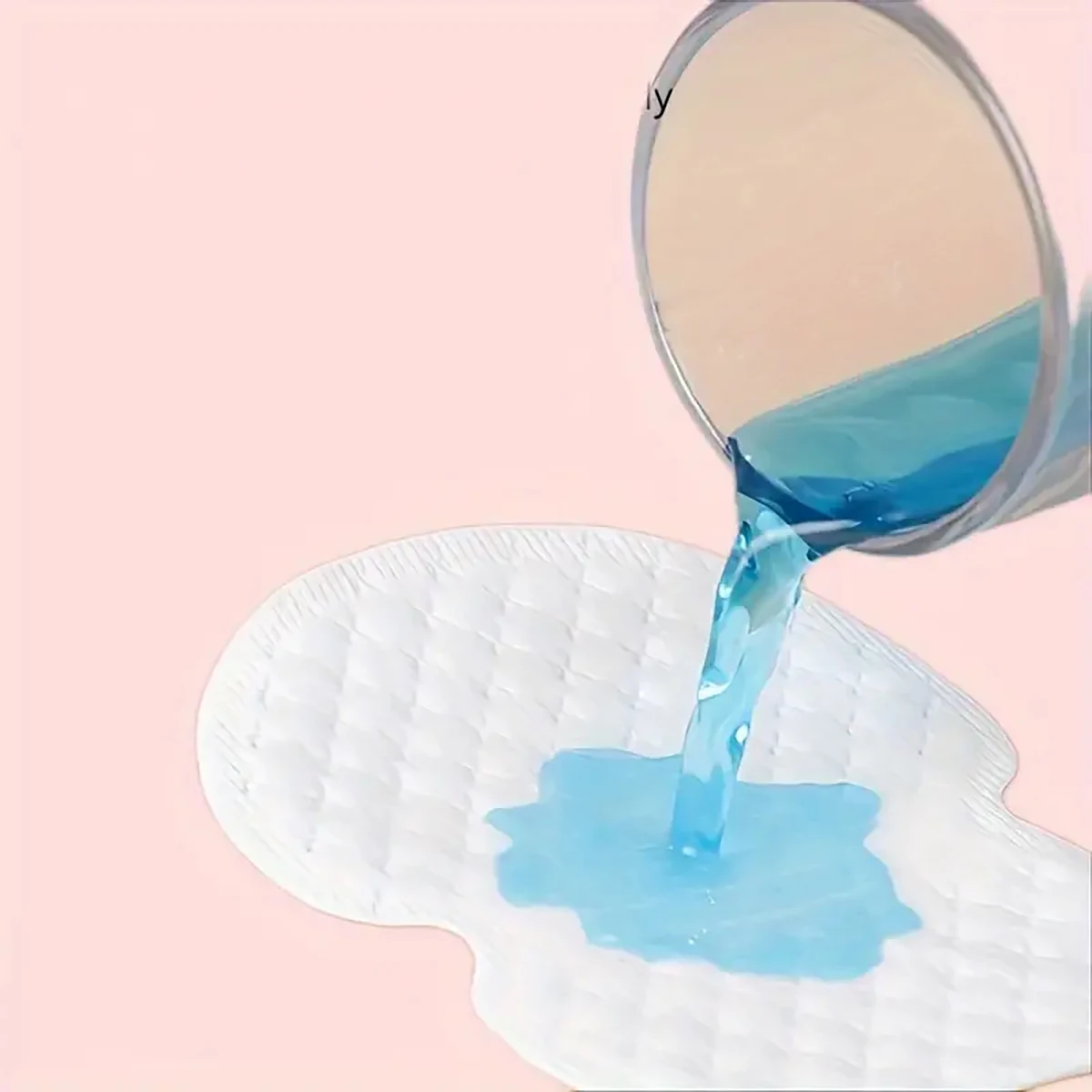 70 stücke-Einweg-Achsel schweiß polster, ultra dünn, nicht leicht sichtbar, bequem, klebrig, stark saugfähig, geruchs neutrales Pflaster Image