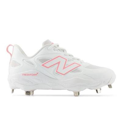 Fresh Foam X Velo V4 Metal Softball Shoes - White - New Balance Sneakers