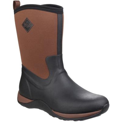 Muck Boots Arctic Weekend Rubber Schwarz/Braun Gummistiefel Image