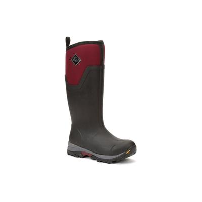 Muck Boots Arctic Ice Tall Rubber Schwarz/Maroon Gummistiefel Image