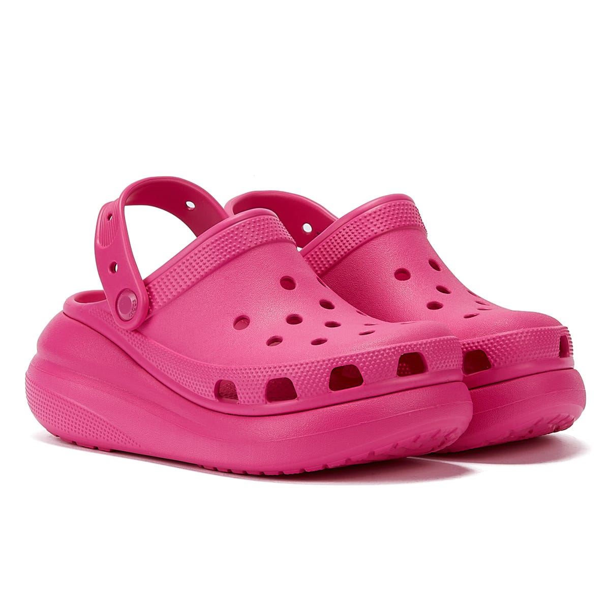 Crocs Classic Crush Clog Juice Damen Rosa Sandalen